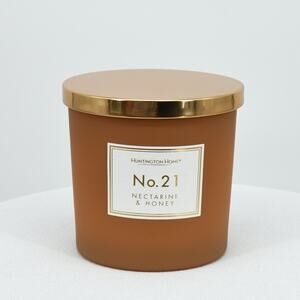 NWT Huntington Home No.21 Nectarine & Honey 2 Wick Candle